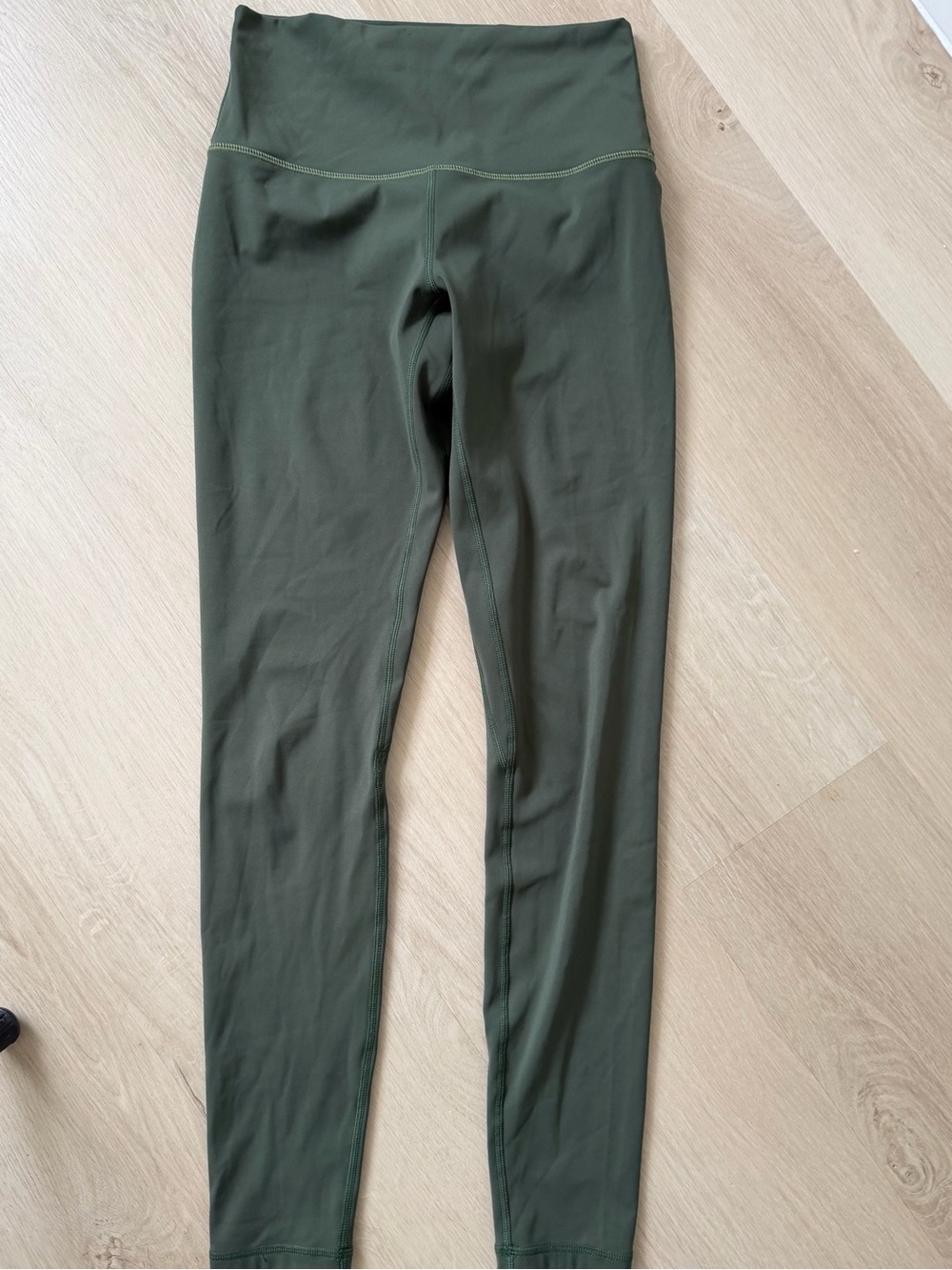 Women’s Green High Rise Leggings Size S